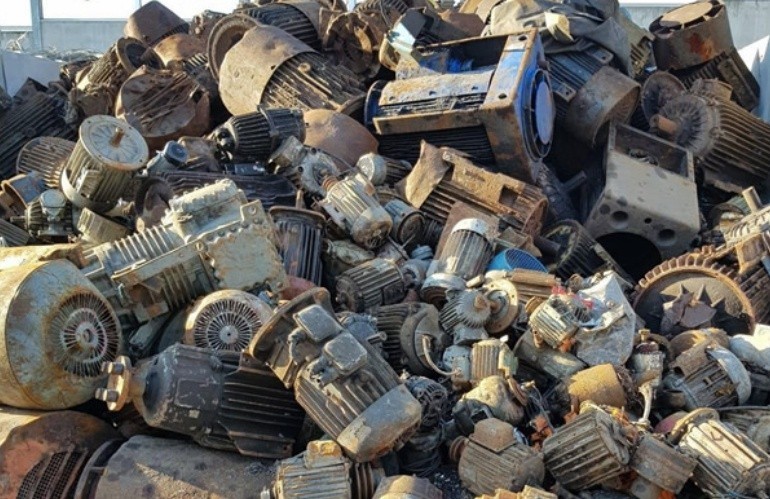 Electric motor scrap